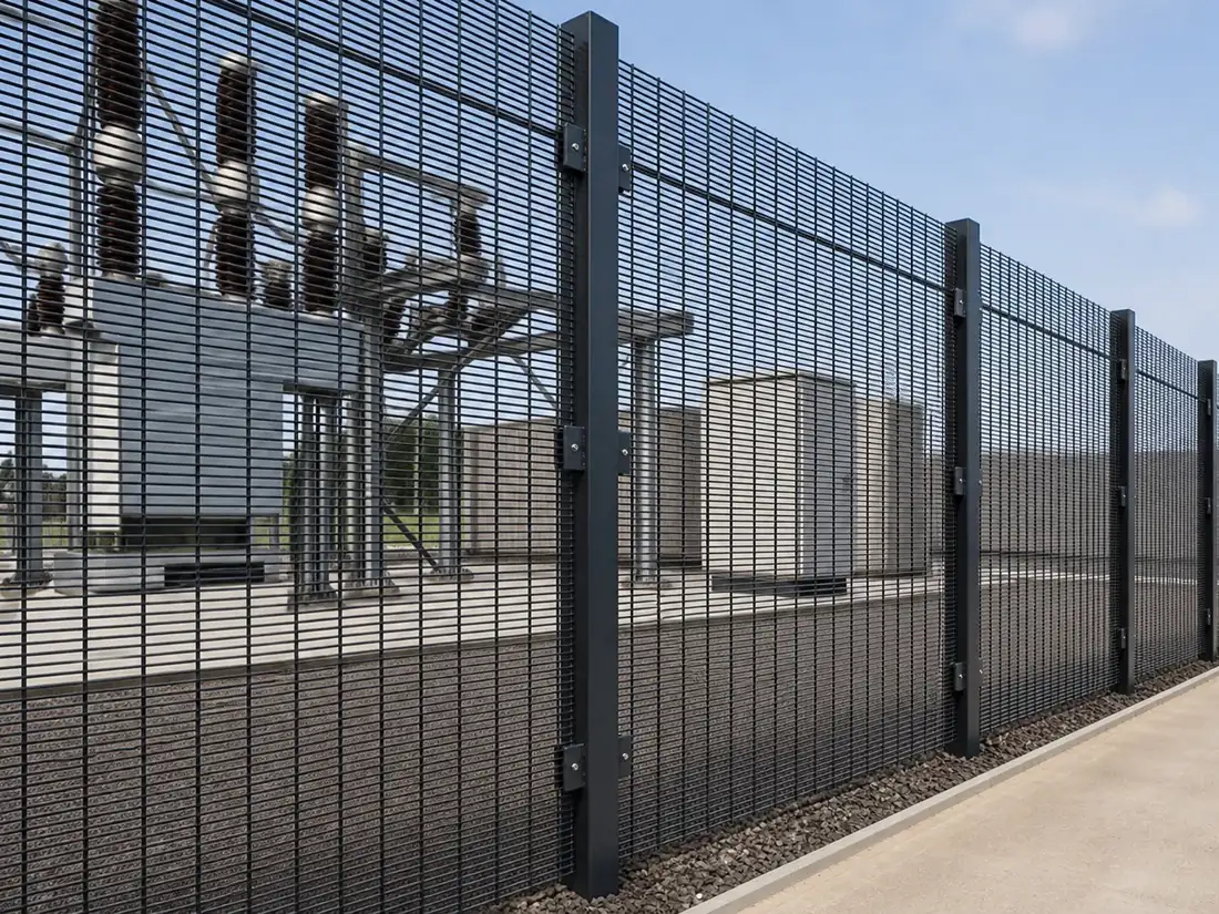 358 Anti-Climb High-Security Fence