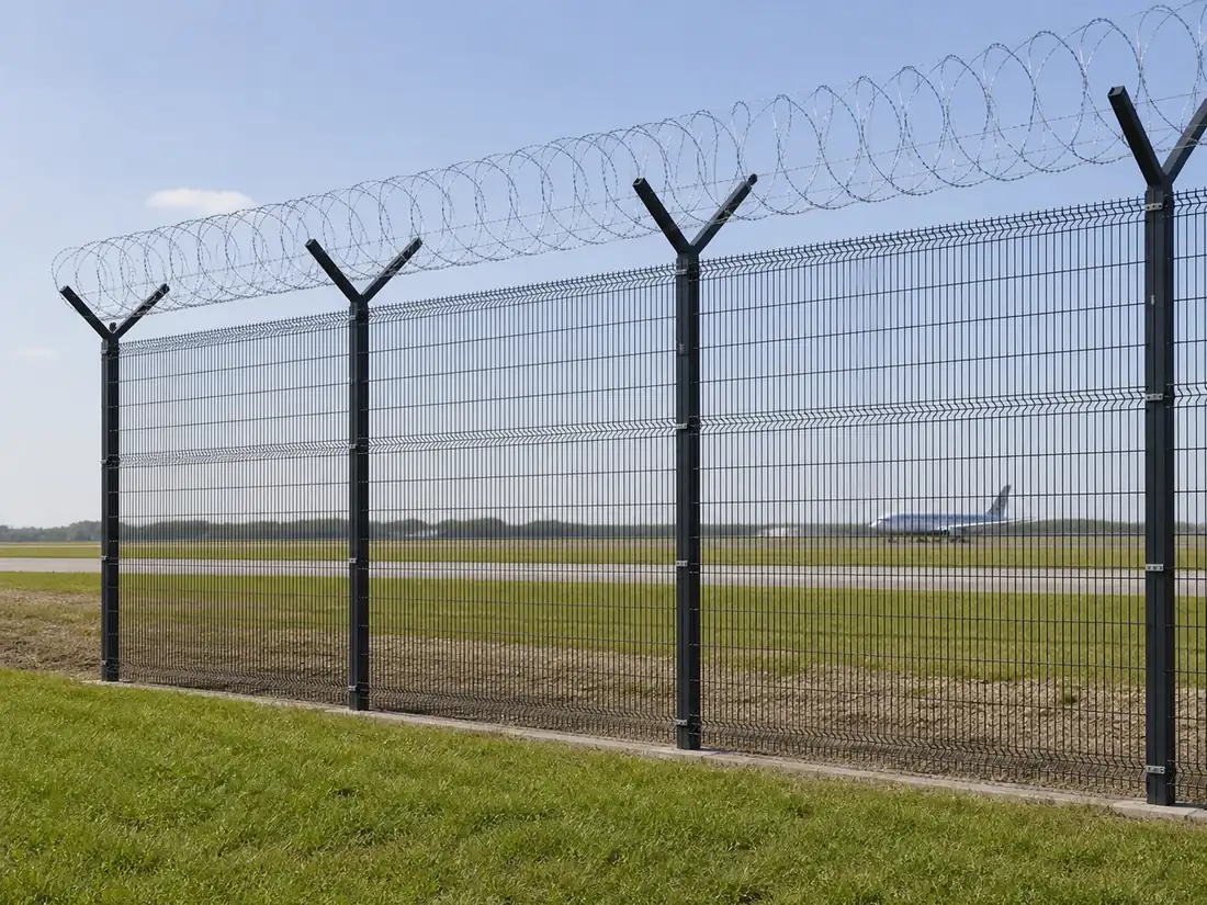 Airport Perimeter Security Fence