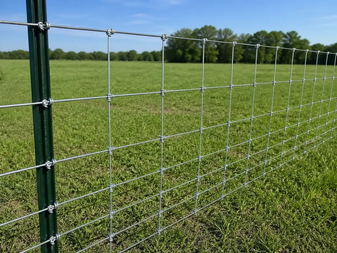 Hinge-Joint Farm Field Fence
