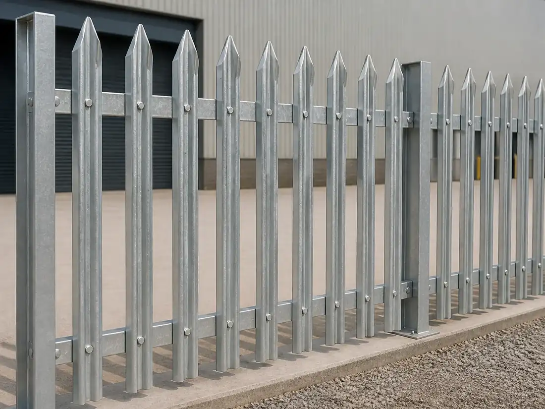 Steel Palisade Fencing System